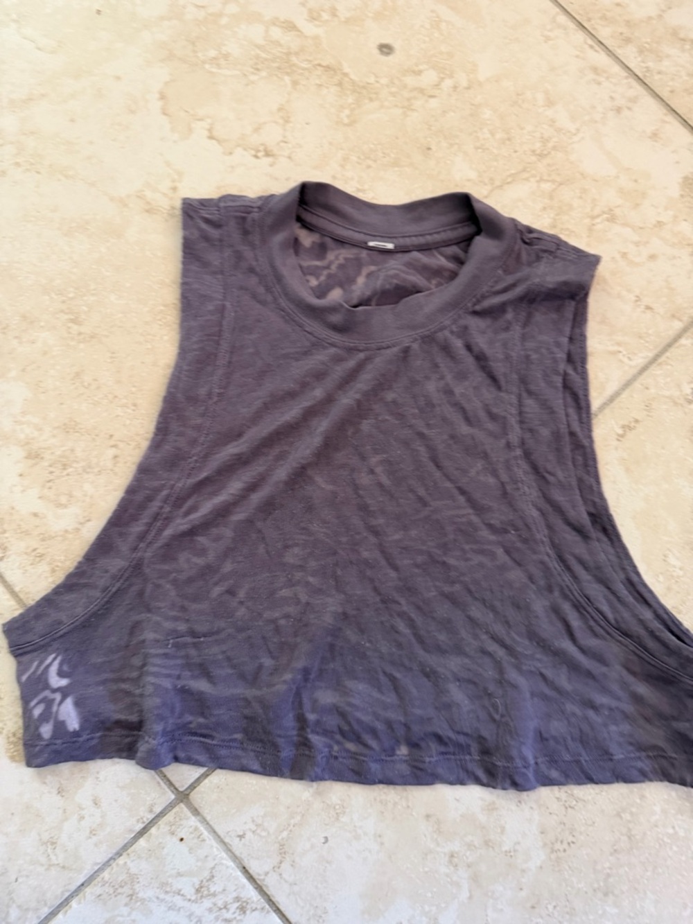 lululemon athletica Women's Sleeveless Crop Muscle Tee -
